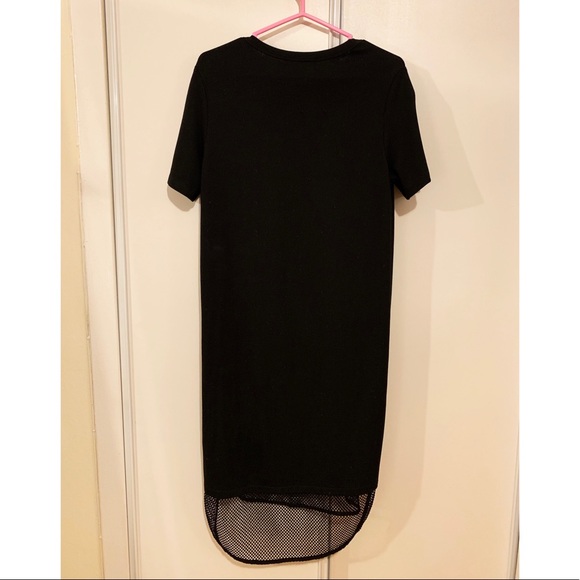 Forever 21 midi black mesh dress - Picture 2 of 3